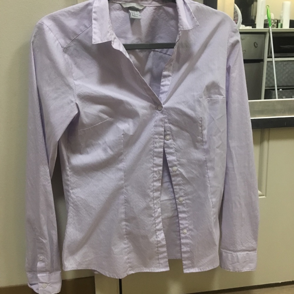 Lilac Button Up Shirt